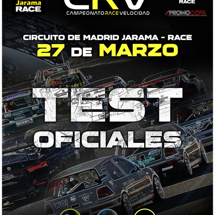 Test Oficiales 27 de Marzo CRV