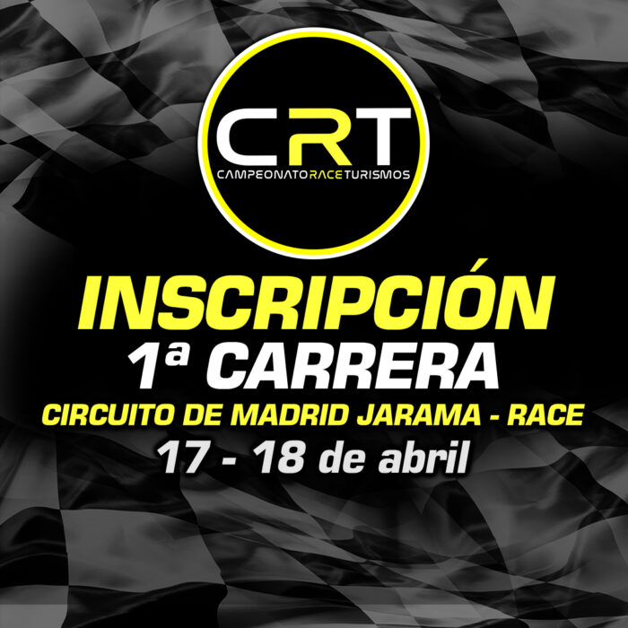 Inscripción Primera Carrera CRT 2026 JARAMA