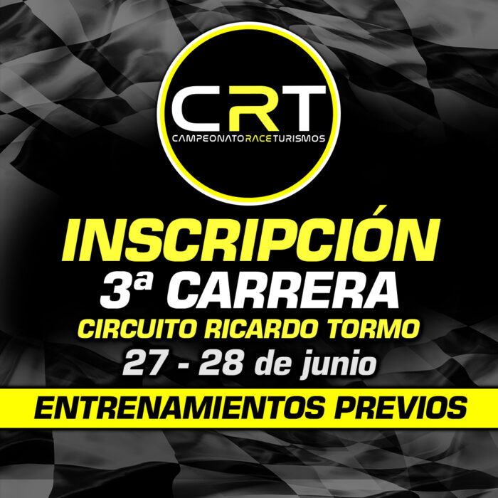 ENTRENAMIENTOS PREVIOS CRT TERCERA CARRERA VALENCIA