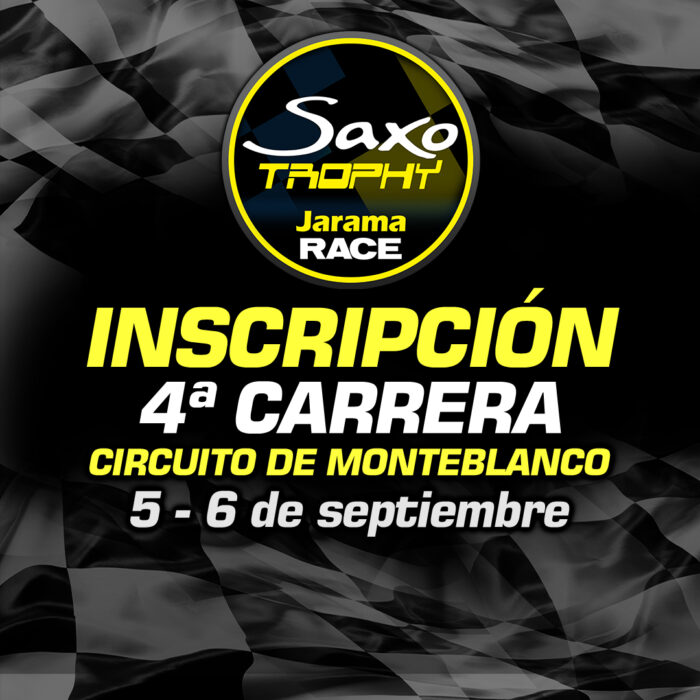 Inscripción Cuarta Carrera SAXO TROPHY 2026