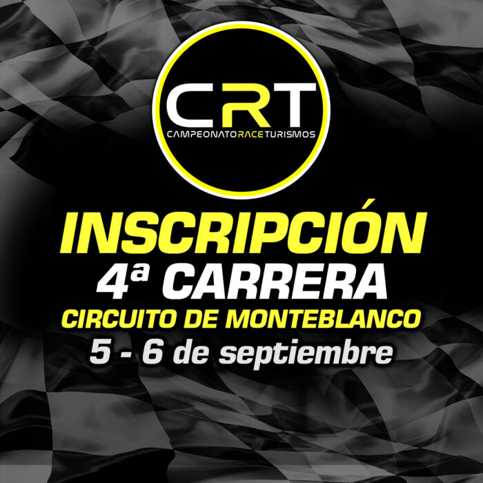 Inscripción Cuarta Carrera CRT 2026 Monteblanco