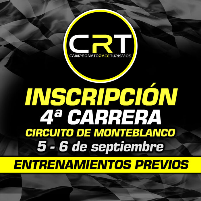 ENTRENAMIENTOS PREVIOS CRT CUARTA CARRERA MONTEBLANCO